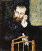 Pierre Renoir AlfredSisley oil painting on canvas